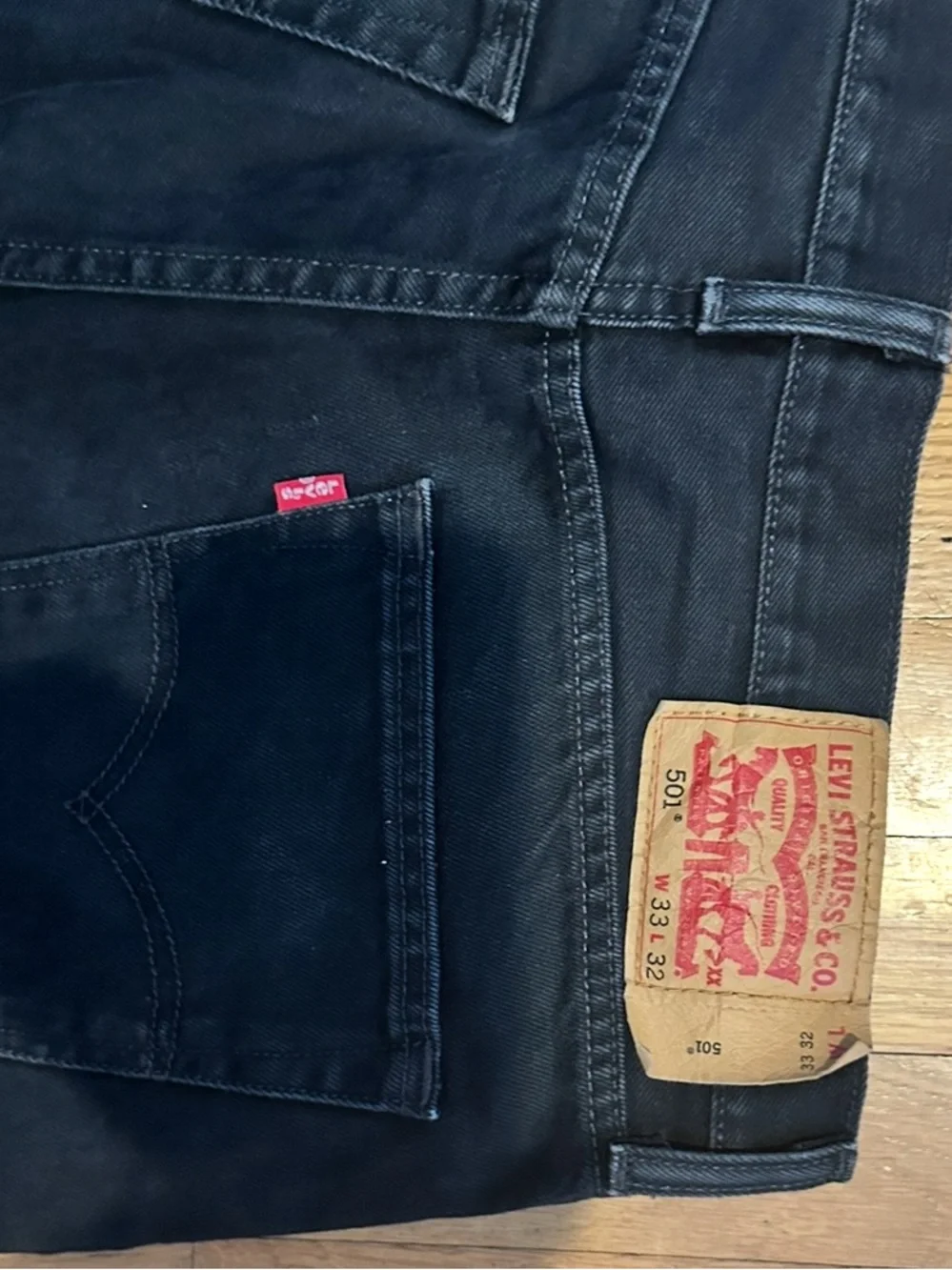 Levi's Men's Slim Straight Jeans in Black